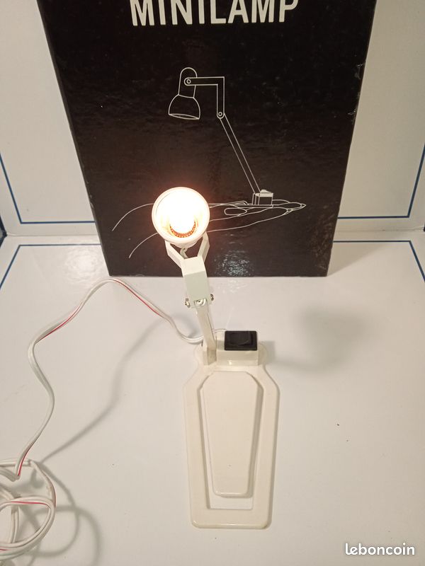 Mini lampe de lecture Liseuse Reader's Minilamp Book Light design vintage (image 3)
