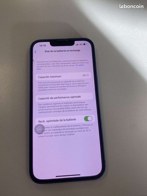 IPhone 13 bleu (image 3)