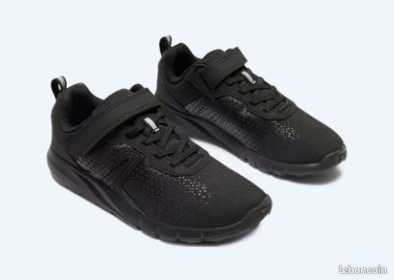Chaussures d'eau à bande autoagrippante enfant, 120 - Bleu sarcelle