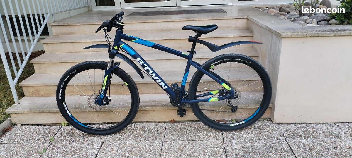 Velo Rockrider Btwin 520 Taille L Rockrider 520 Vtt Rockrider