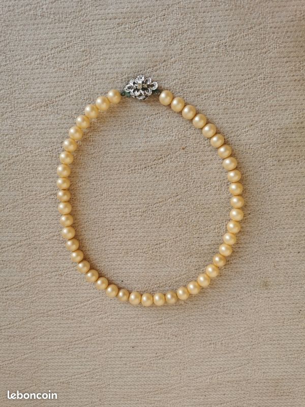 Fermoir De Collier De Sécurité Vintage – Boîte Métal Argenté – Ancien Stock Angleterre