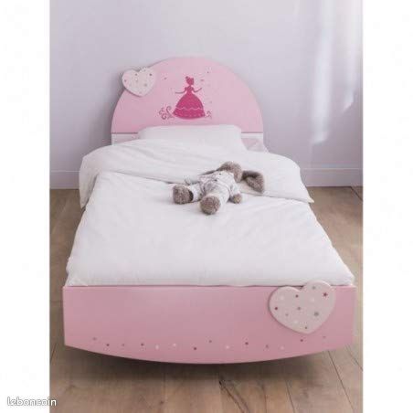 Lit princesse 90x190 + sommier (image 3)