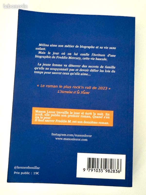 Livre "Il faut sauver Freddie M" - Manon Lecor (image 2)