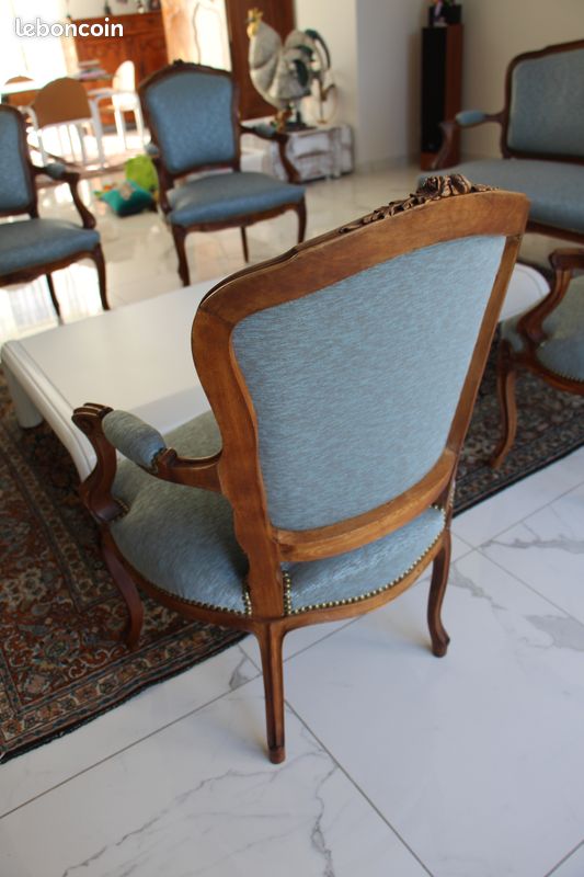 PAIRE DE CHAISES style anglais / LOUIS XV☆BROCANTIC☆ANTIQUITÉS/BROCANTE/ OCCASION EUR 139,00 - FR