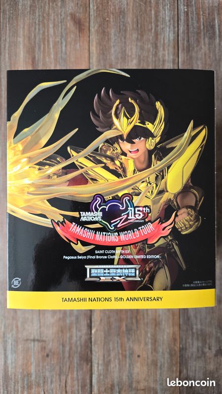 Saint Seiya Myth Cloth Bandai – Pégase Seiya Gold Cloth (Occasion)
