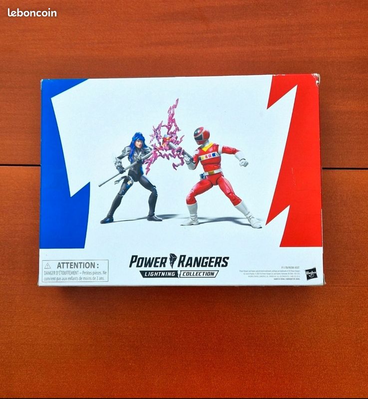 Figurines Power Rangers Lightning Collection - In Space Red Ranger & Astronema Hasbro