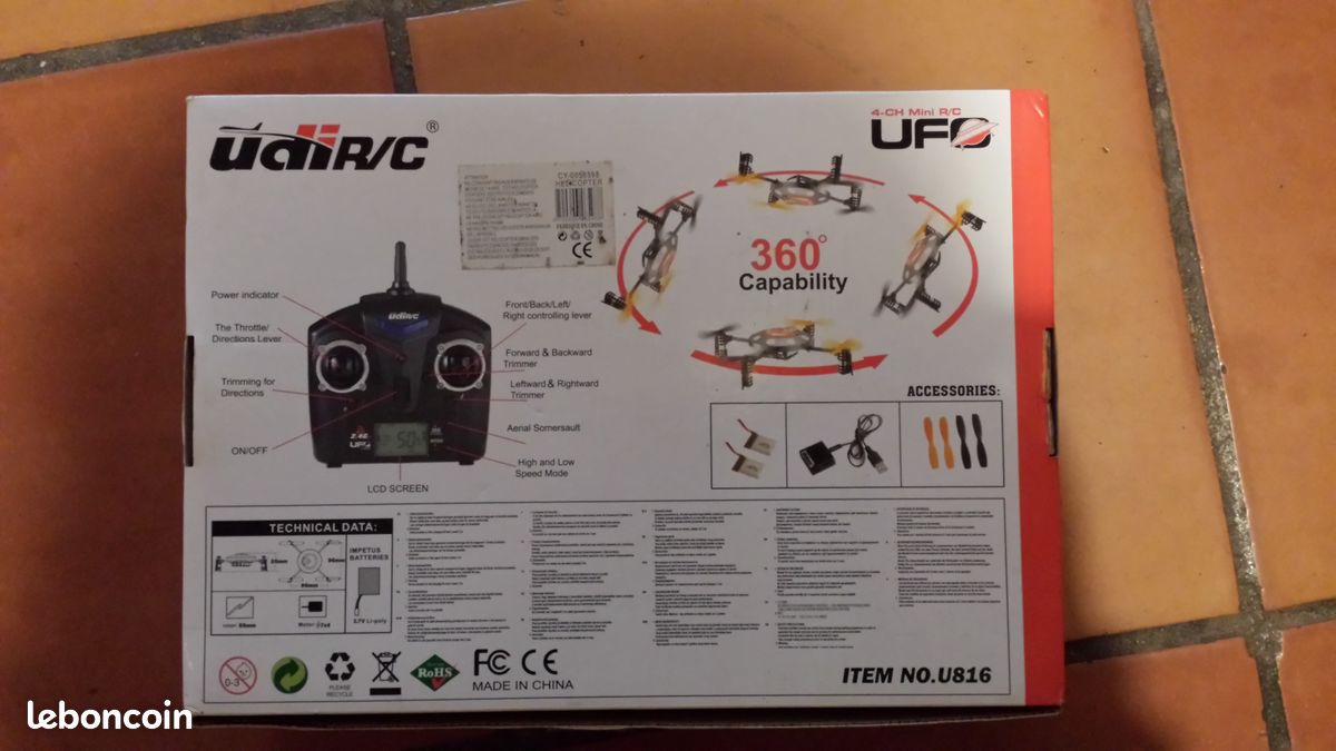 Dro Drone Udir/c neuf (image 2)