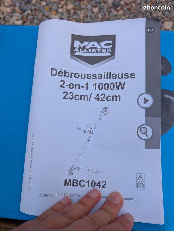 Débroussailleuse Mac allister 2 en 1 (image 7)