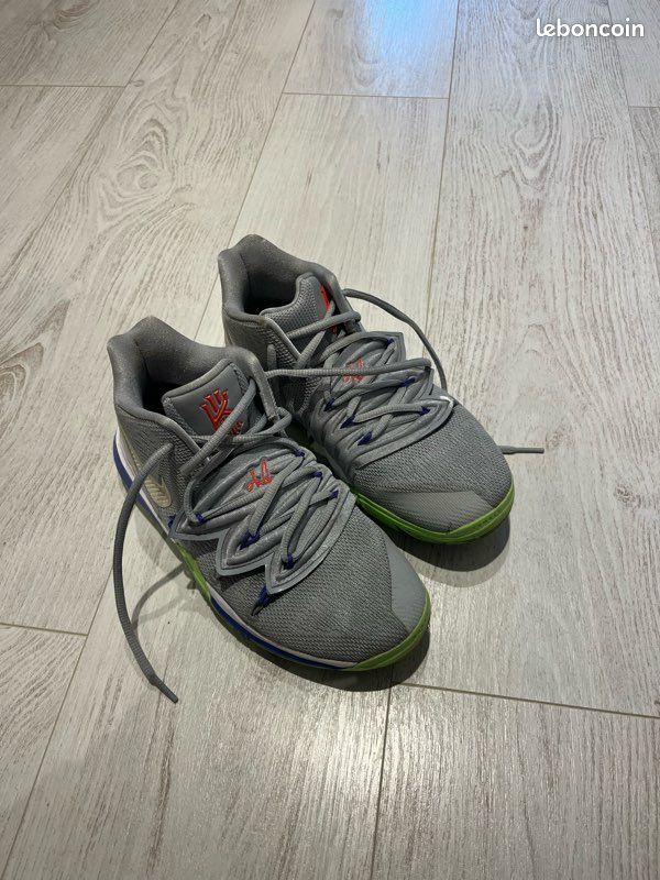 NIKE Kyrie GS 'Wolf Grey Lime' 38 Chaussures