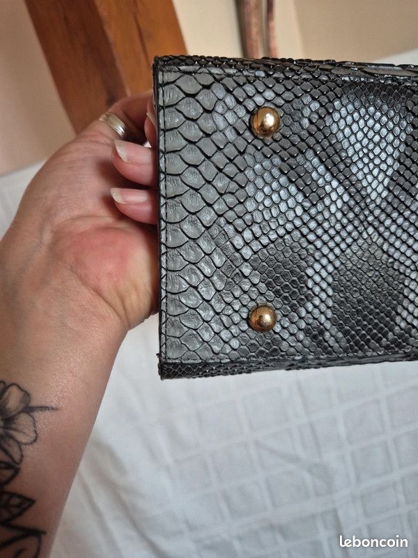 Housse étui Chevet Tatouage Serpent Vintage - Cuir L&S Prints - Pour Valise De Matériel