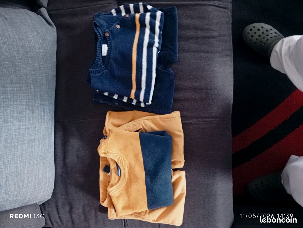 Lots vêtements enfants garçons 24 mois (image 4)