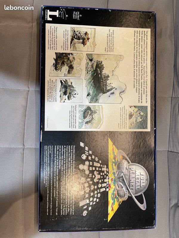 Jeu De Société Full Metal Planète Par Ludodélire - Édition 1989 Complète Avec Dés Verts