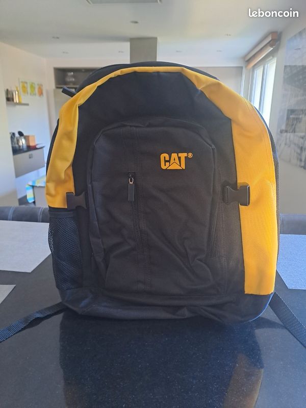 Sac à Dos Caterpillar Junior Operator 13 L - Pour L'École Ou La Ville - Polyester - Éléments Réfléchissants
