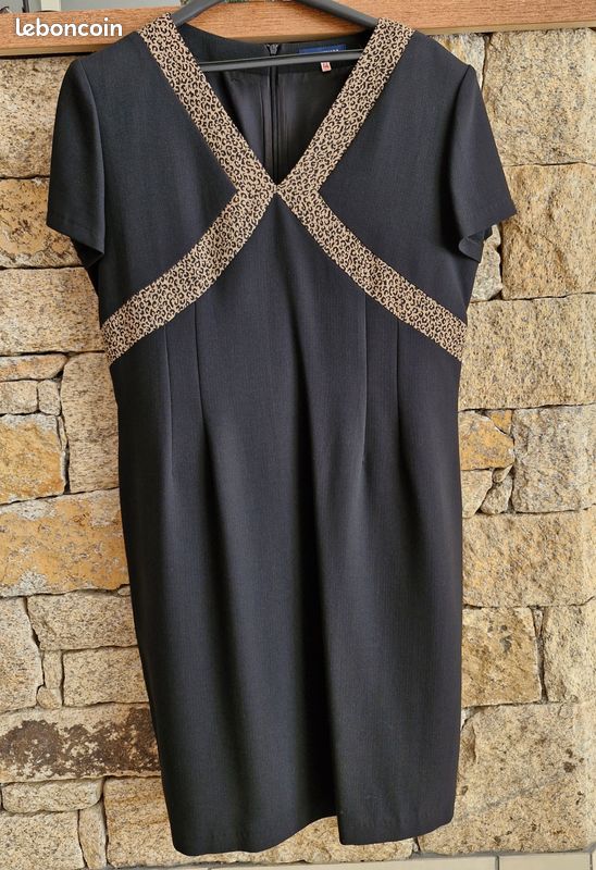 Robe noire habillée T42 /44 Vêtements