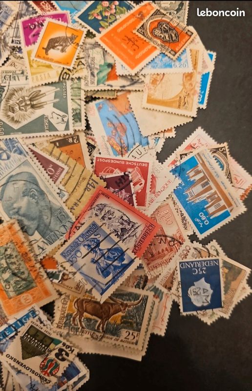 Lot 450t monde tous differents (lot1) (image 5)