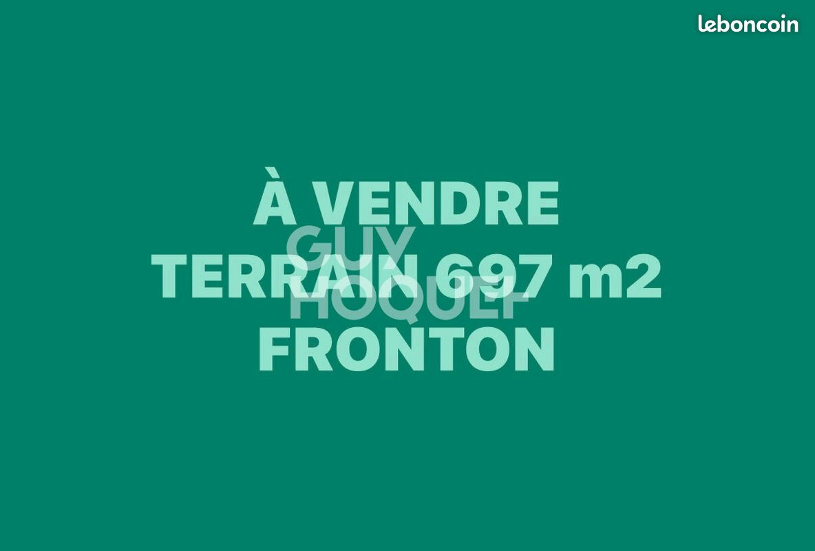 Terrain 697 m² · à Fronton · 697 m² · 82 000 €