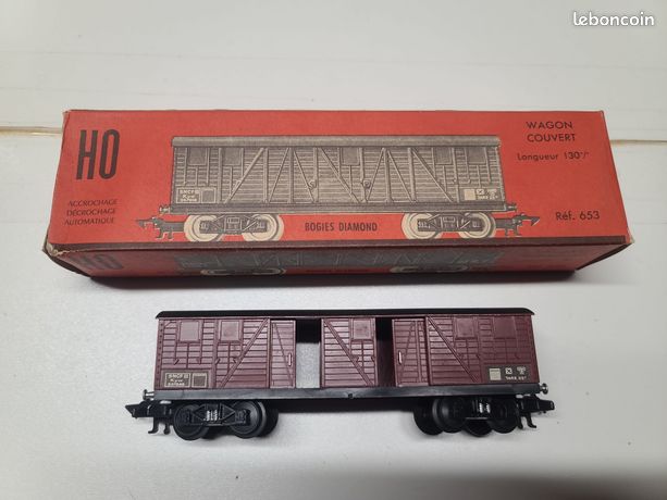 JOUEF 653100 Wagon couvert a bogies - LOT de 2