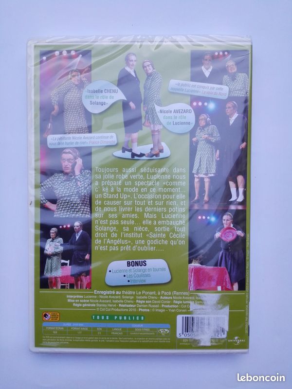 DVD Lucienne fait sa Vamp avec Solange - NEUF (image 2)