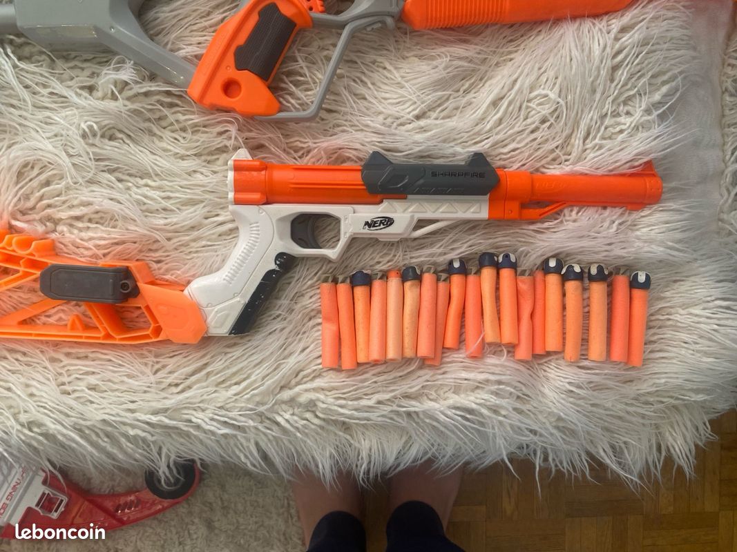Nerf pistolet accustike orange Fortnite balle (image 4)