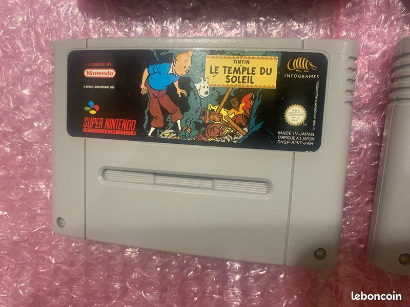 Super Bonk Sur Super Nintendo - Cartouche Seule (Version EUR) - Jeu D'Action