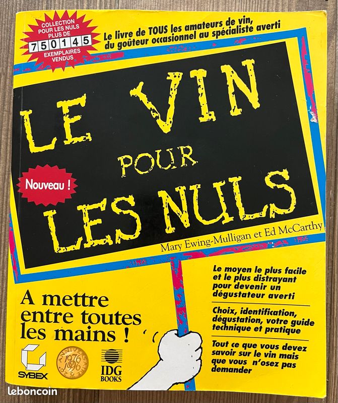 Le vin pour les nuls (image 1)