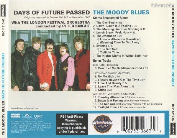 Moody blues - days of futur passed (image 2)