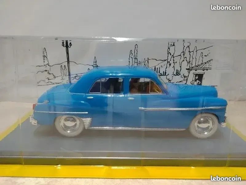 Voiture Tintin 1/24 – Objectif Lune – Coronet Sbrodj Hachette – NEUVE Avec Livret
