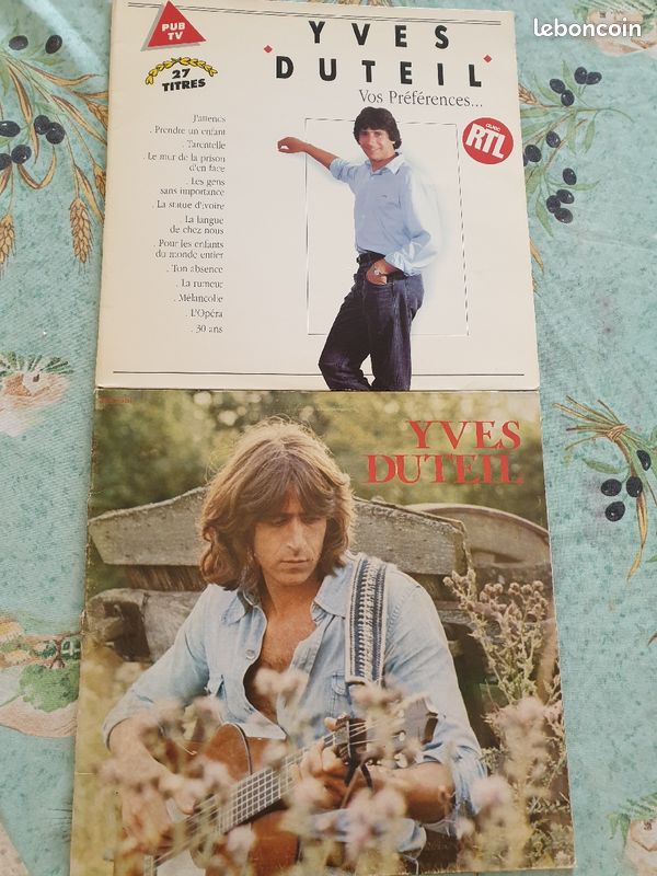 Vinyles 33 tours Yves Duteil (image 1)