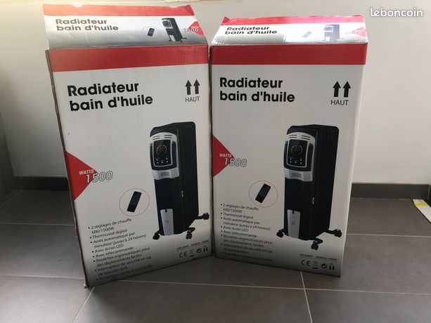 radiateurs bain d'huile 1500w gratuit Électroménager