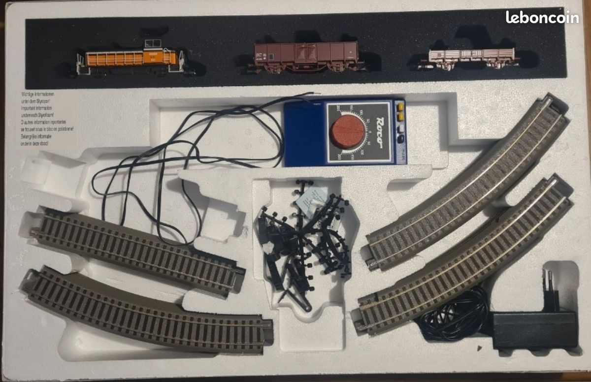 ZW050 Roco Voiture train Ho coffret 44006 5 voitures voyageurs Epoque 7