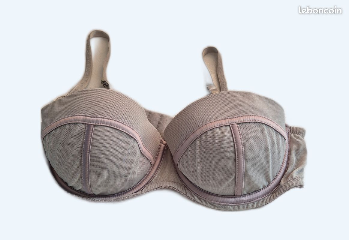 Soutien gorge 95B gris H&M (image 1)