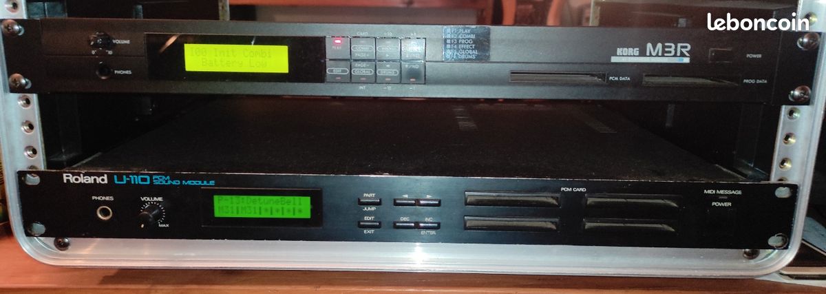ROLAND U110 synthétiseur multitimbral expandeur module générateur de SONS PCM SYNTHE (image 4)