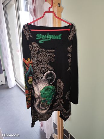 Tunique Ou Haut Desigual Taille S (36) – Multicouleur – Occasion Très Bon État