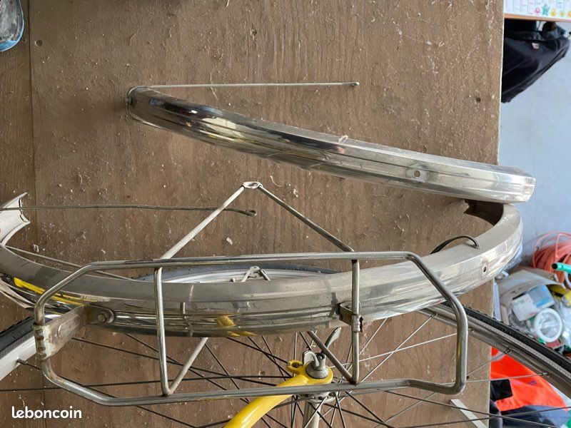 Garde-boue Vélo Ancien En Aluminium – Look Vintage