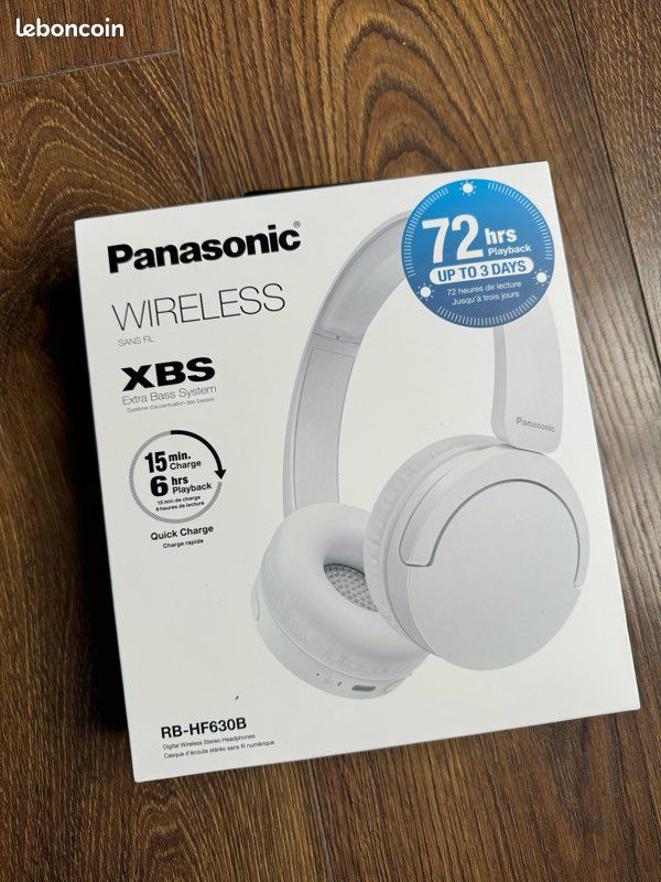 Casque Panasonic comme neuf (D'occasion) à Vaulion pour CHF 25 - avec
