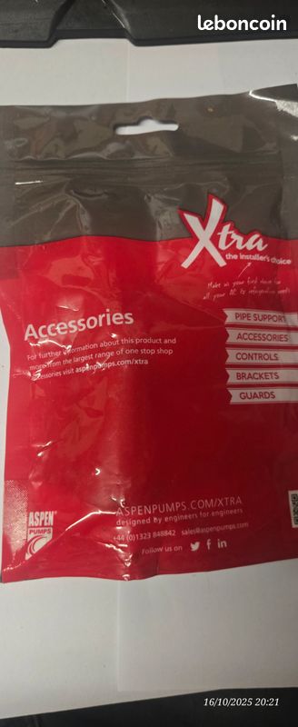 Aspen pump xtra accesoiries peristaltic sâre tube kit (image 2)