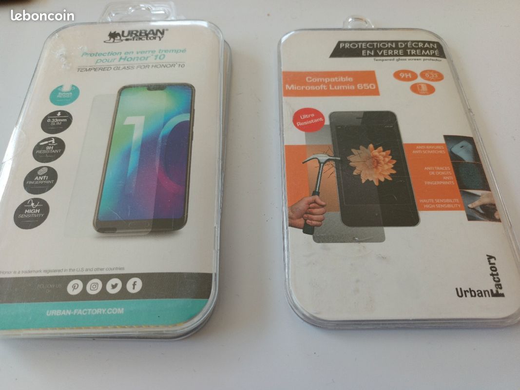 Protection verre trempé Honor 10 ou Microsoft lumnia 650 (image 3)