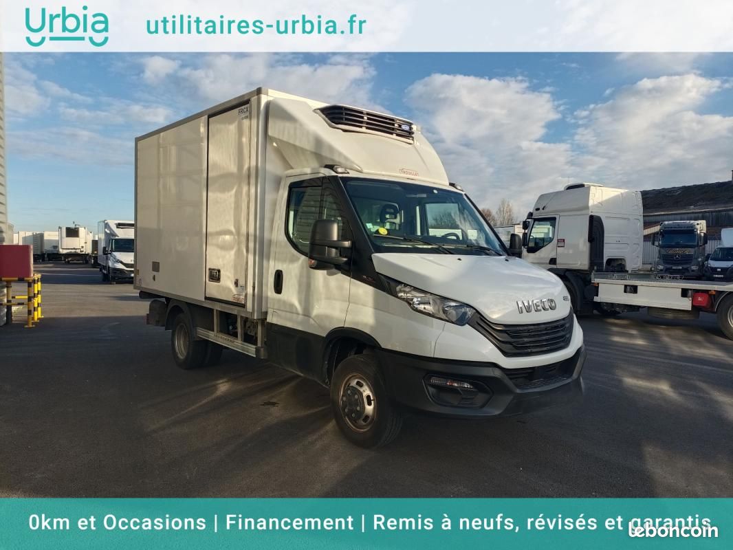 Iveco Daily CHASSIS CABINE FRIGO POSITIF/NEGATIF 12M3 160 CV RJ HAYON 3,5 T (image 1)