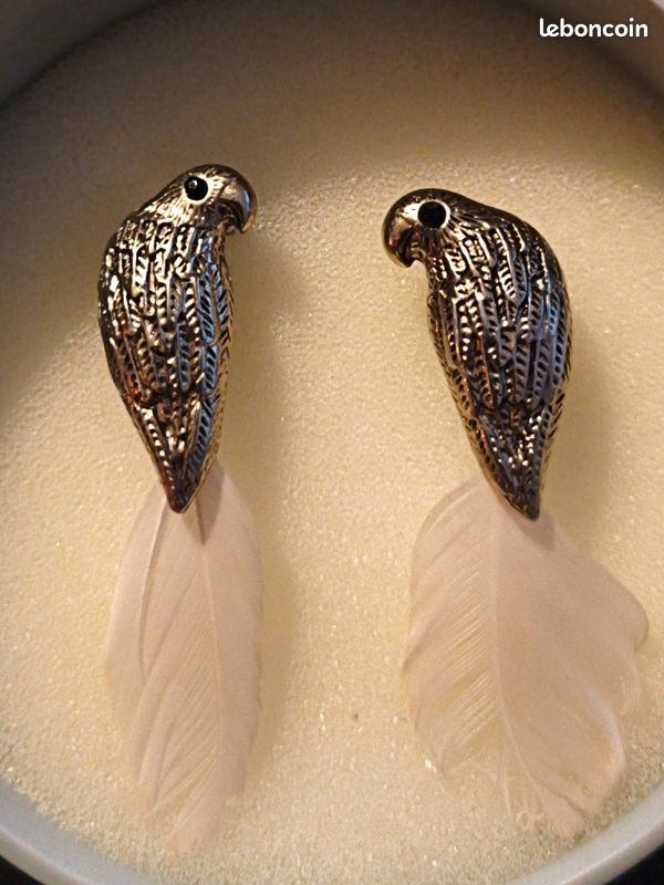 Boucles d'oreilles Perroquet (image 1)