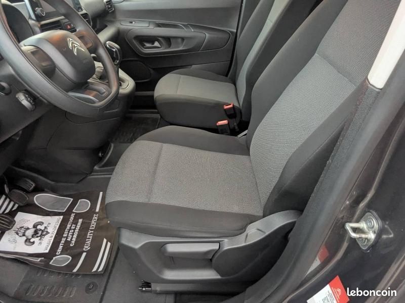 Citroen Berlingo Van M 650kg BlueHDi 100 S&S Club BVM5 - TVA Récupérable - 10558.32 HT (image 11)