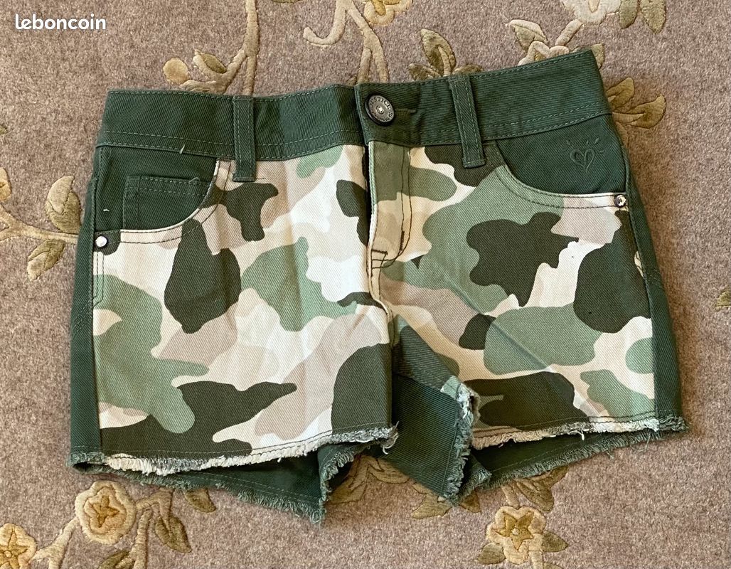 Short khaki pour enfants 'justice' (image 1)