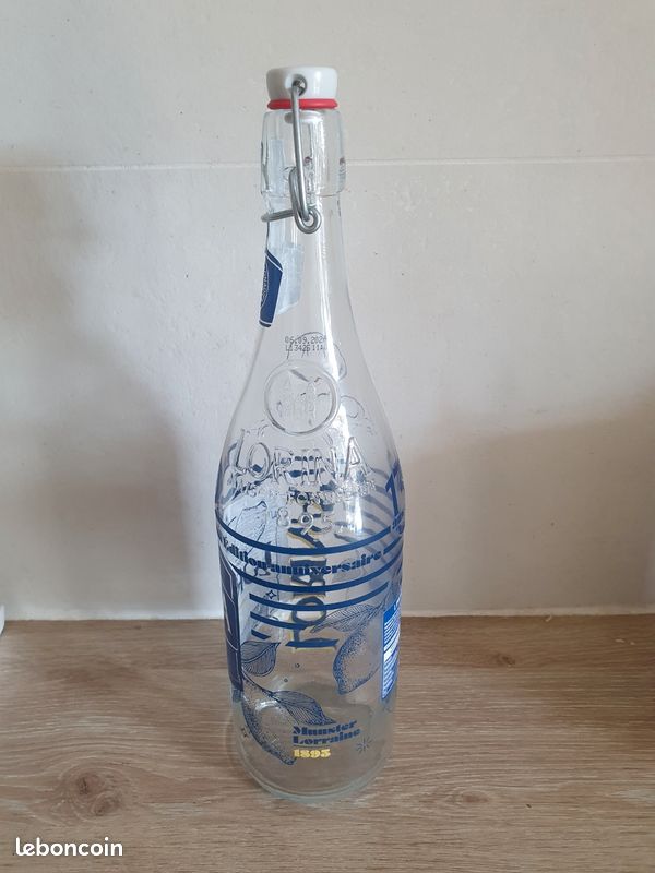 BOUTEILLE EAU DE SELTZ SIPHON LIMONADE GAZEUSES ANCIENNE DE Bévy 21220