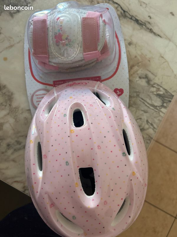 Casque plus protège de vélo pour enfants (image 1)