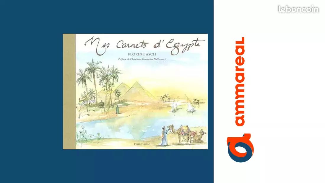 Mes carnets d'Egypte - Florine Asch et Christiane Desroches-Noblecour (image 1)