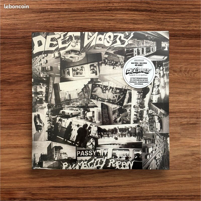 Disque Vinyle LP Dee Nasty Paname City Rappin' (image 1)