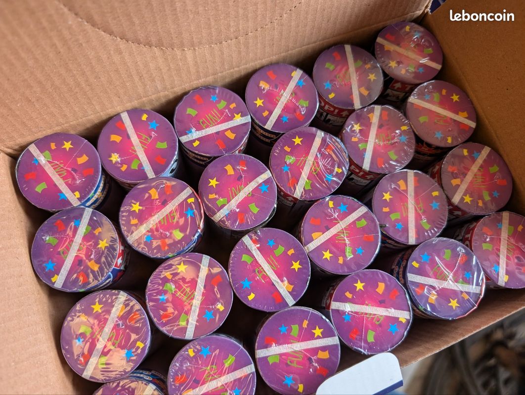 24 minis canons confettis (image 1)