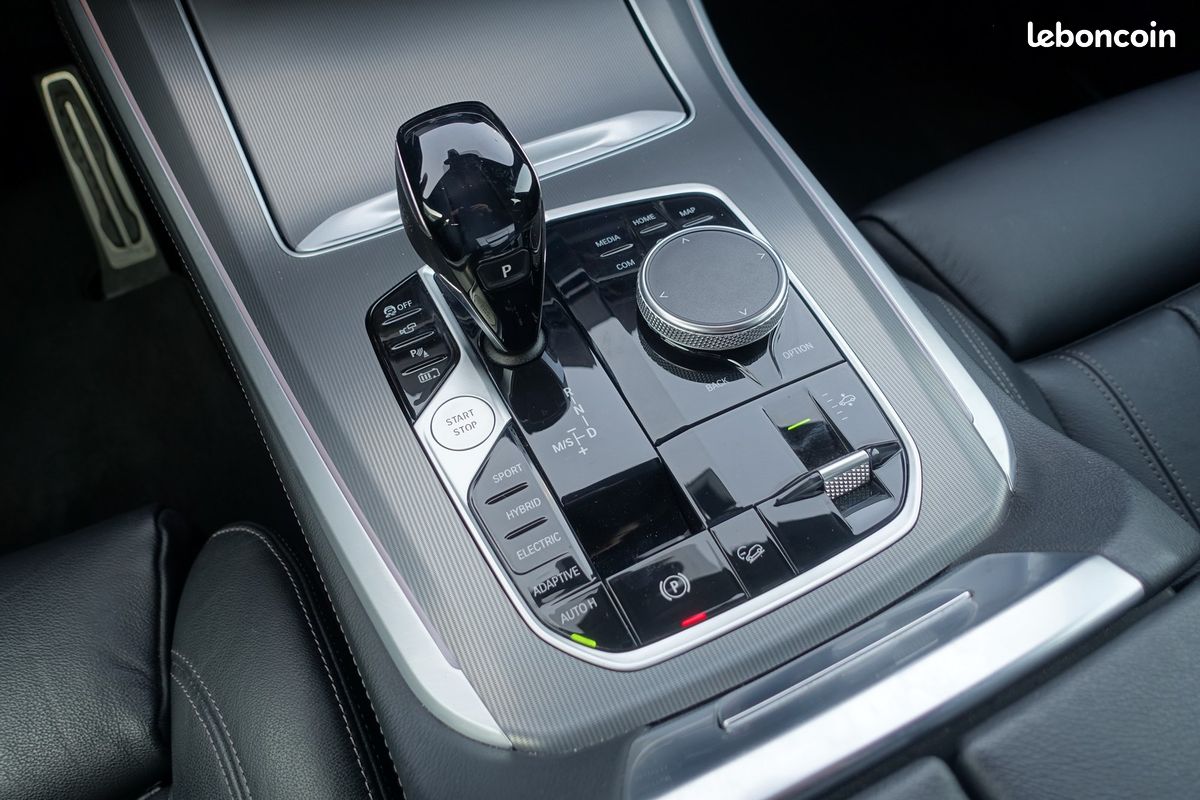 X5 X-Drive 3.0 45ea Pack M Hybride Rechargeable BVA 394ch Live Cockpit/Cuir sport/Grd Gps Europe/Caméra 3d/Carplay/Hayon électrique/LED/1*Main/Garantie 12 mois (image 9)