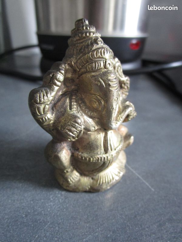Ganesh statuette dorée (image 5)