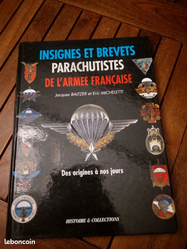 BREVET DE PARACHUTISTE TISSUS ARMEE FRANCAISE