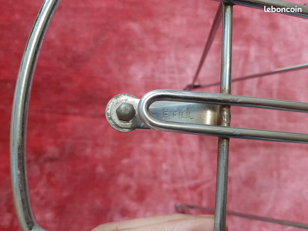 Paire de porte bagage F. FIOL vélo ancien randonneur 700 ou 650 de 1970 ref22 - Équipements vélos